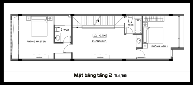 10mat bang t2 nha pho 2 tang mat tien 4 5m