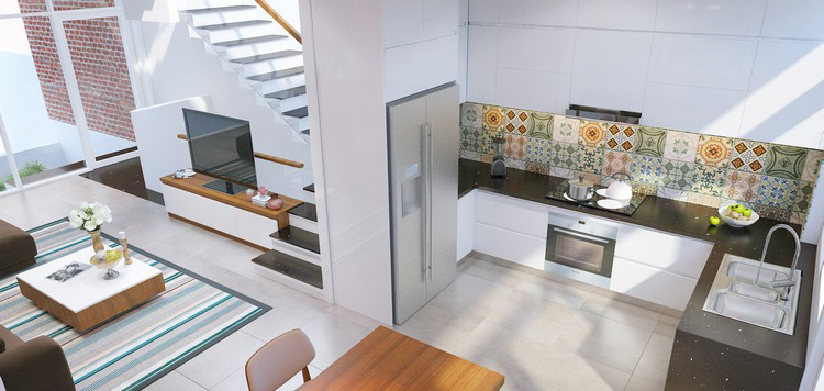 10phong bep nha pho mat tien 5mcd