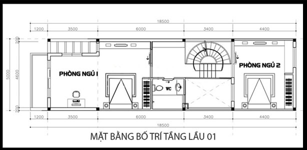 13mat bang lau1 nha pho 3 tang 5x18m