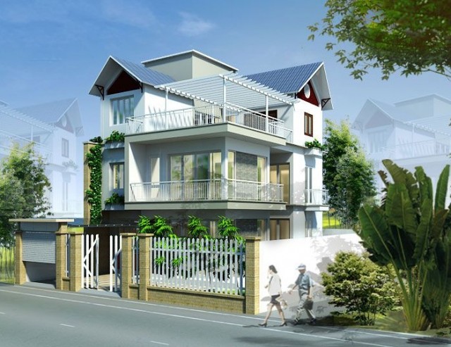 2 phoi canh biet thu hien dai 3 tang 9x10