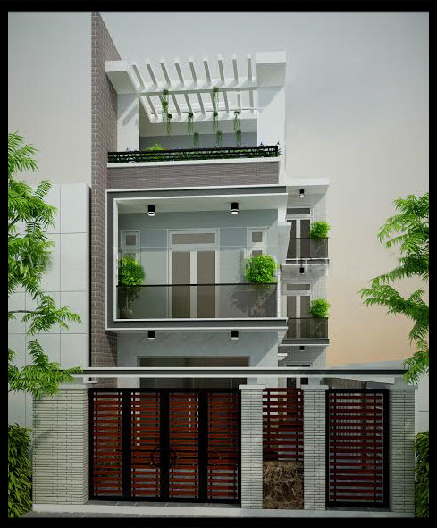 2nha pho mai lech hien dai8