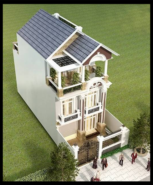 2phoi canh mau nha pho phong cach tan co dien