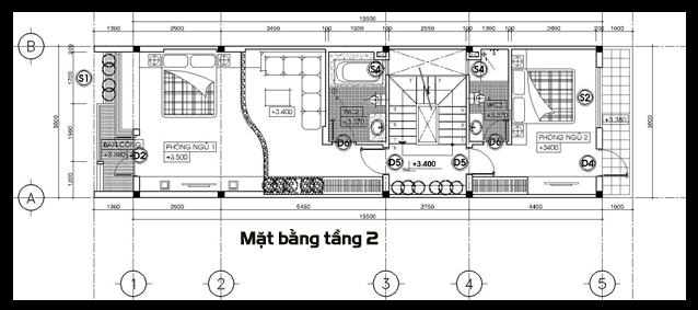 33mat bang tang 2 mau nha pho ket hop kinh doanh mat tien 5m133