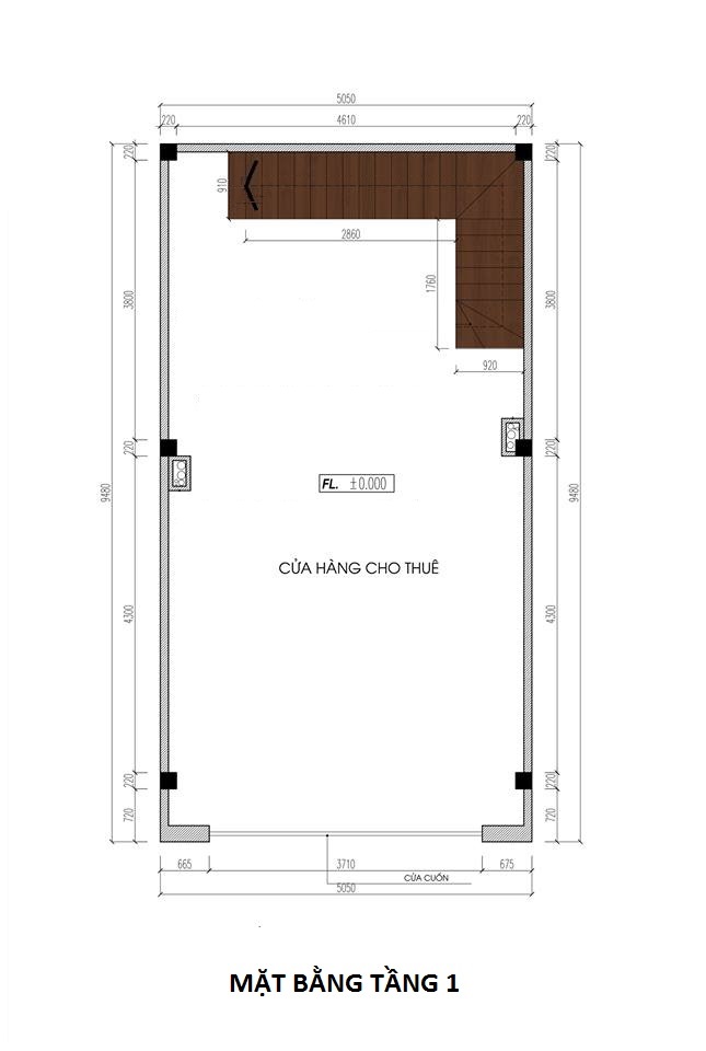 3mat bang tang1 nha pho phong cach hien dai 5x10m