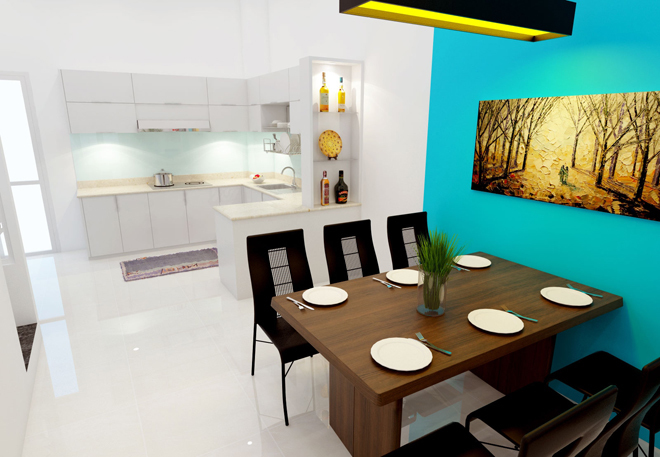 3phong bep mau nha pho dung gach hoa trang tri