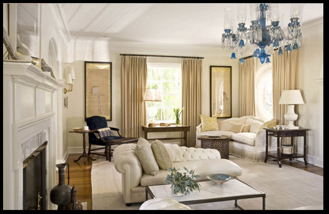 3phong khach mau nha pho phong cach tan co dien