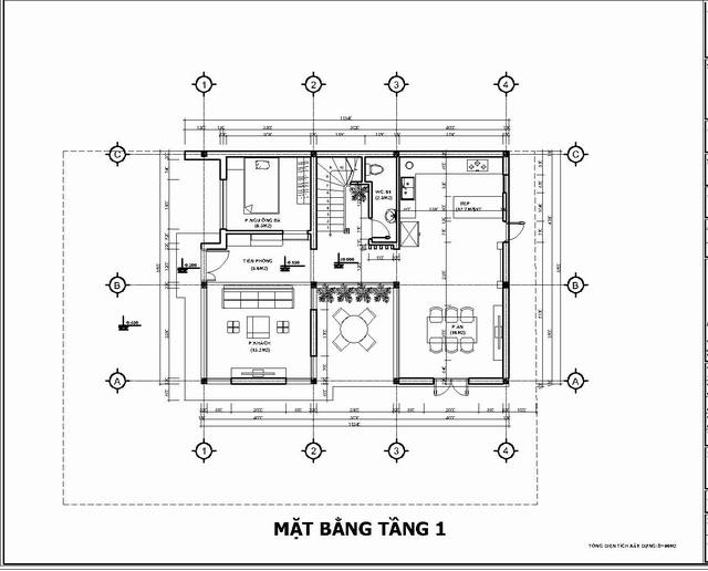 4mat bang tang 1 biet thu hien dai 3 tang 9x10m