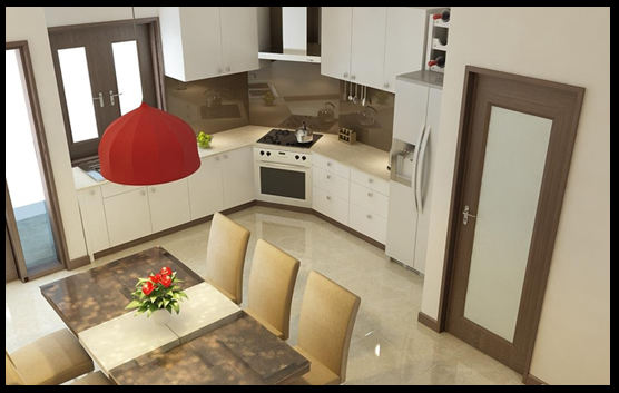 4phong bep nha pho 2 tang mat tien 4 5m