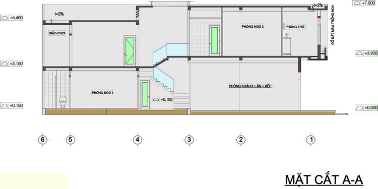 5mat cat nha pho 2 tang don gian 80m25f