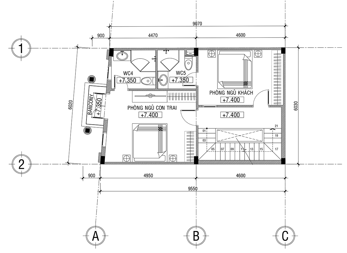 5mau thiet ke nha pho mat tien 6m dep 065