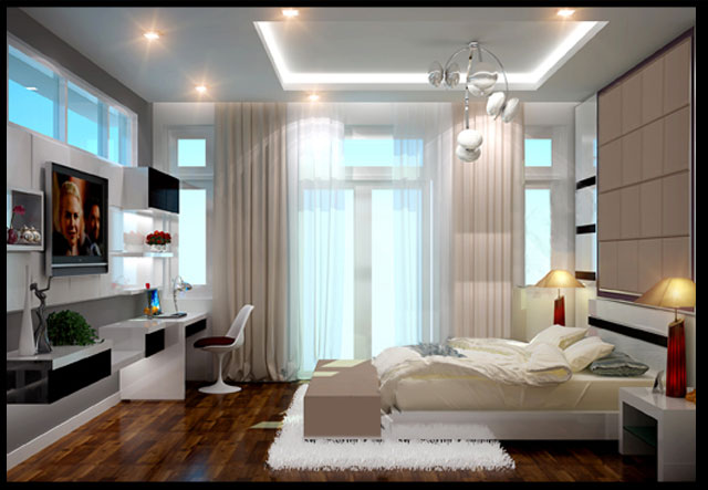 7phong ngu master nha pho mai lech hien dai8