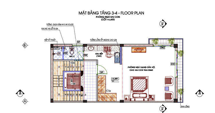 9mat bang tang 3 4 nha pho 6 tang91