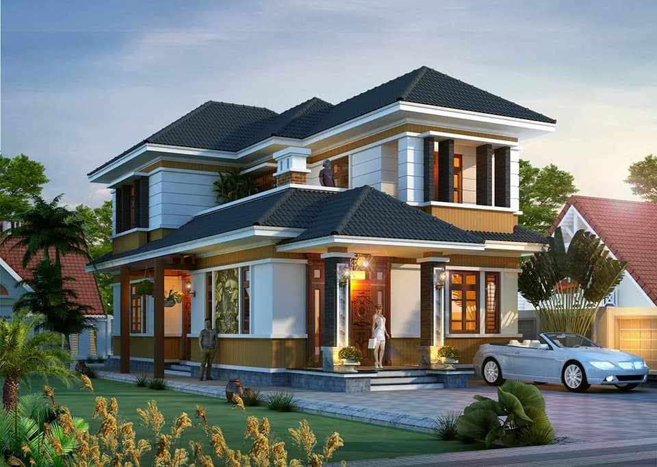 phoi canh nha biet thu 3 tang 1